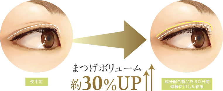 まつ毛キレイ美容成分11種類配合！